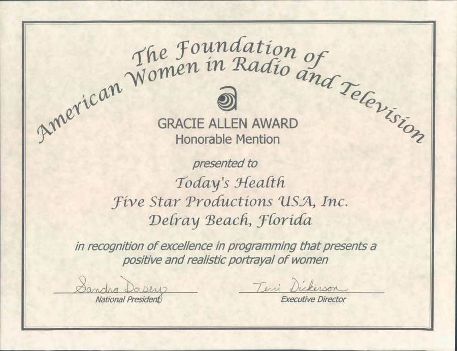 Gracie Allen Award